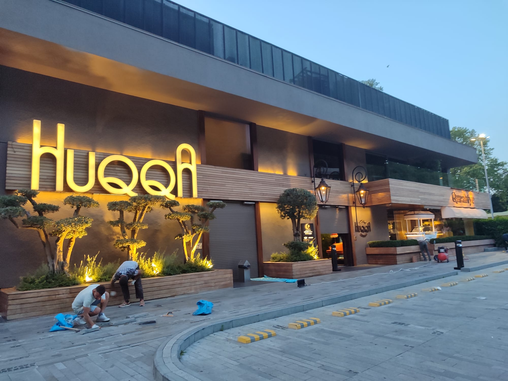 HUQQA CAFE ONARIM PROJESİ